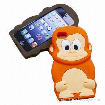 Silicone Cases for iPhone 5, with Durable, Bread-and-butter, High-fashion Design